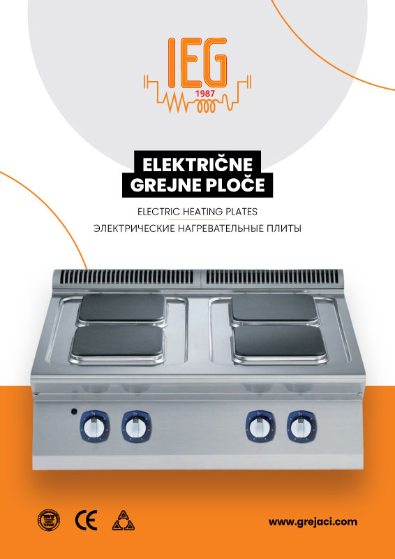 Katalog industrijskih grejnih ploča - Catalog of industrial heating plates